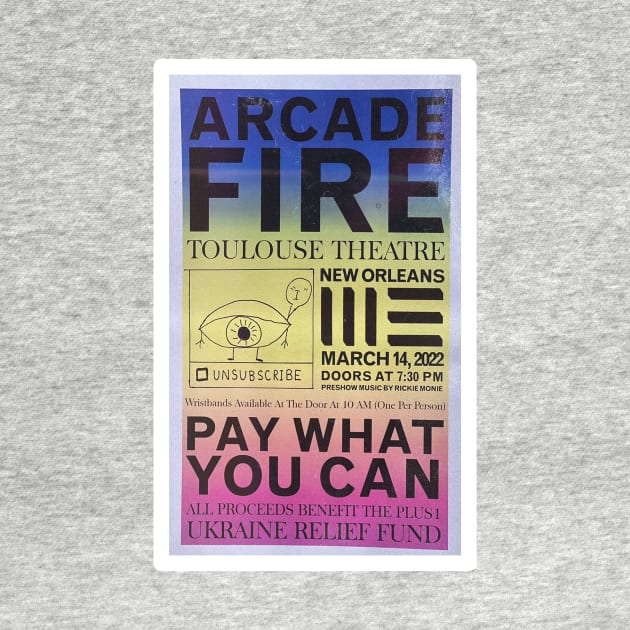 Arcade Fire - Toulouse Theatre by Specialstace83